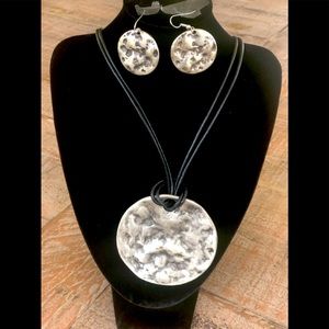 Necklace and earrings